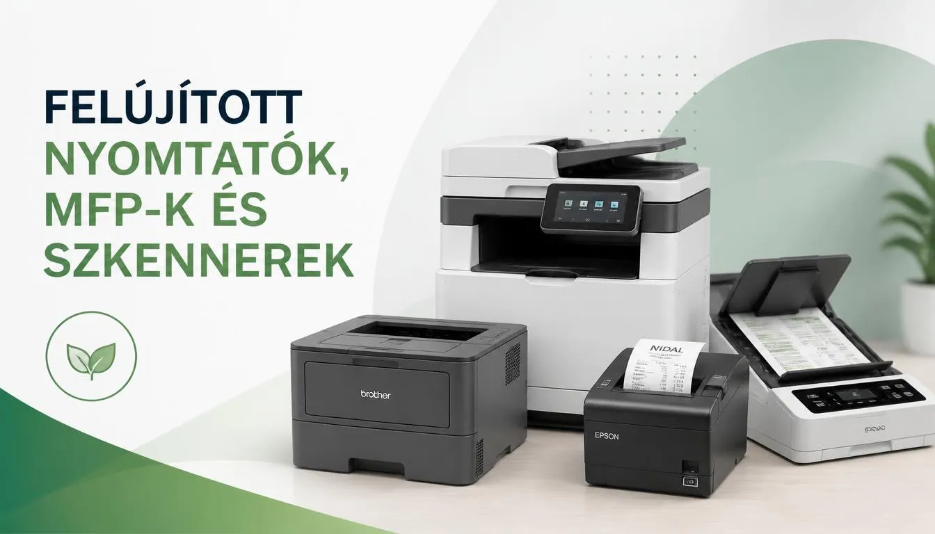 felujitott nyomtatok mfp szkenner pos