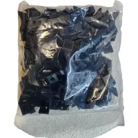 HD kábelkötegelő tartó 1/4"(M6) 0,72" WR 100 darabos csomag fekete #3