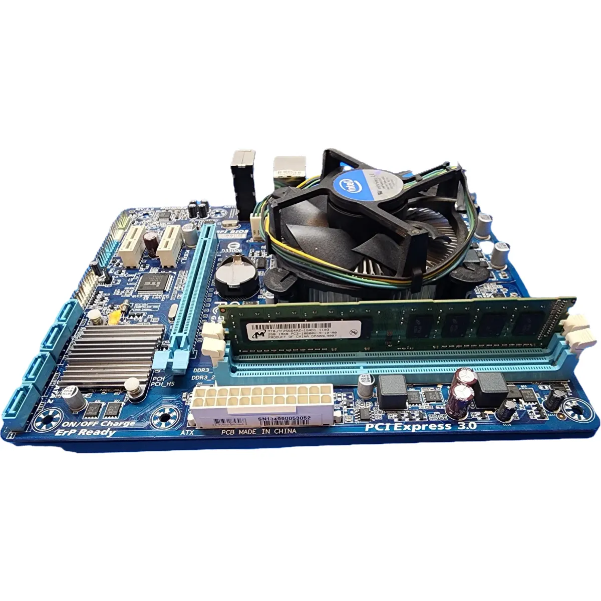 Gigabyte GA H61M-S1 REV 3.0 alaplap Core i3-3240 H61 1155LGA 1x2GB DDR3 Intel HD Graphics Félgép #3