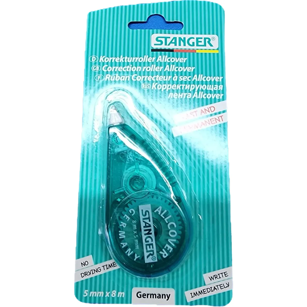STANGER Eldobható hibajavító 5mmx8m zöld #1
