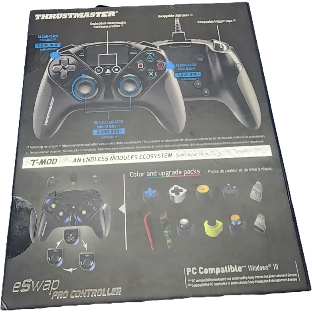 Thrustmaster eSwap Pro Controller Wired kontroller fekete PS4 PC #3