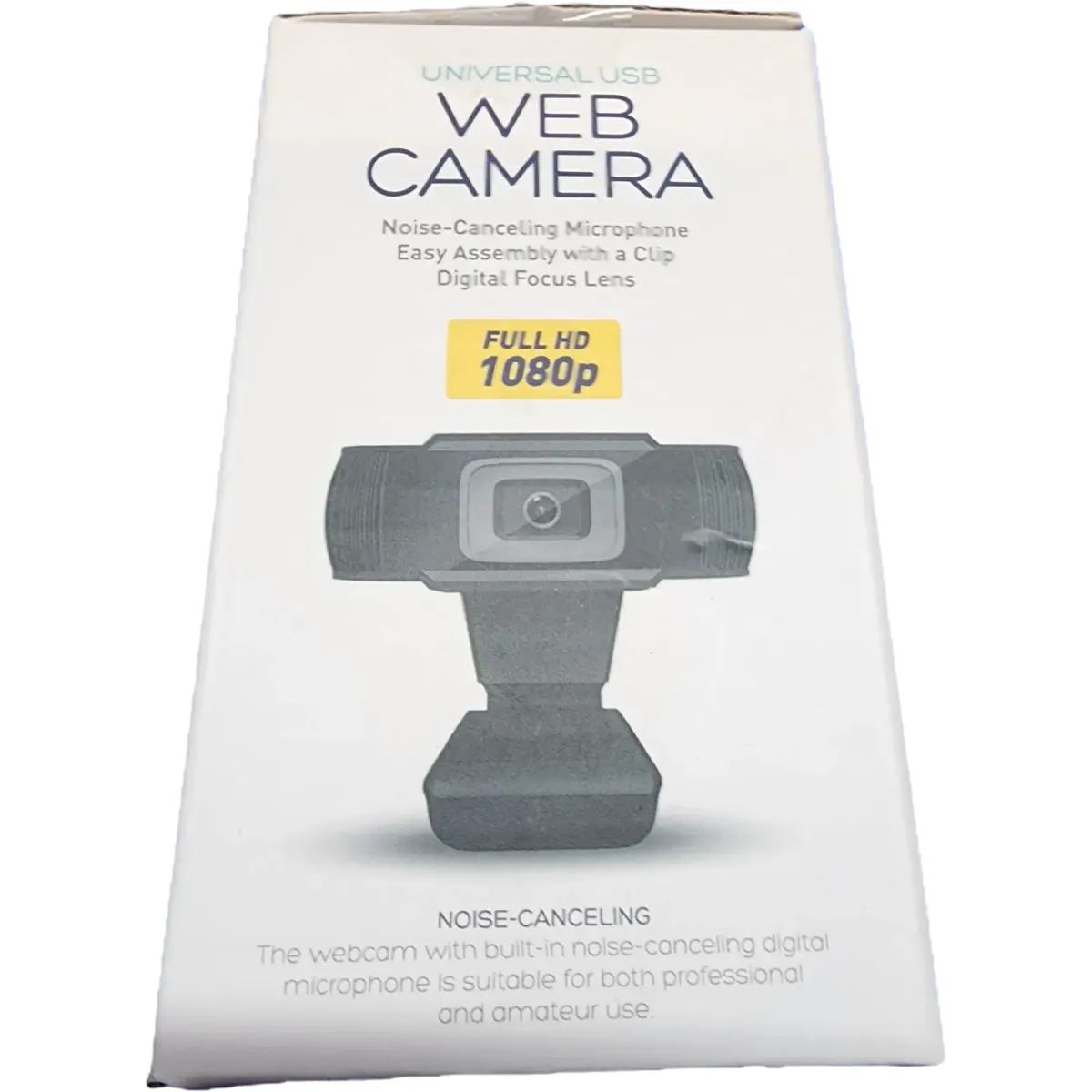 Platinet Full HD webkamera (PCWC1080) beépített digitális mikrofonnal fekete #3