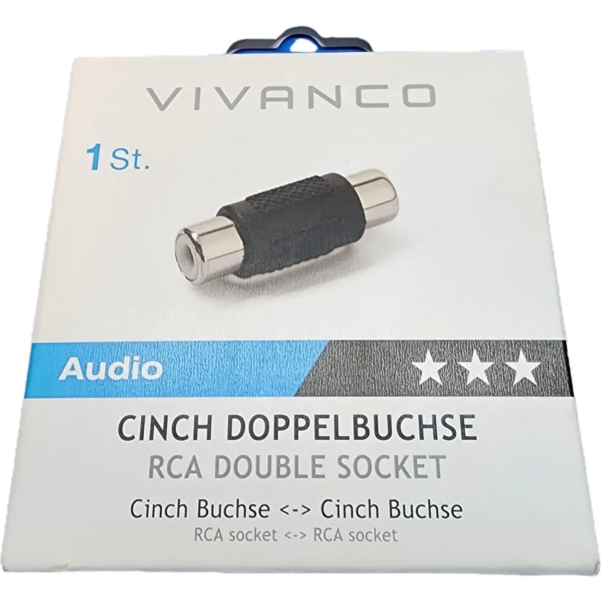 Vivanco adapter RCA - RCA (46035) #1