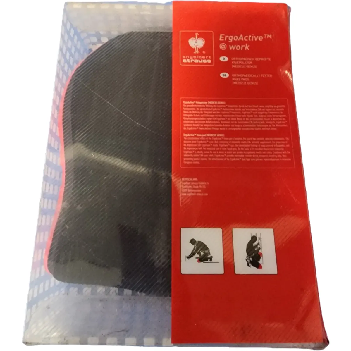 Engelbert Strauss ErgoAvtive work Térdvédők Piros #2