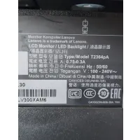 Lenovo T2364PA 23" Monitor LED 1920x1080 HDMI DP VGA 3xUSB3.0 VESA PIVOT fekete #5