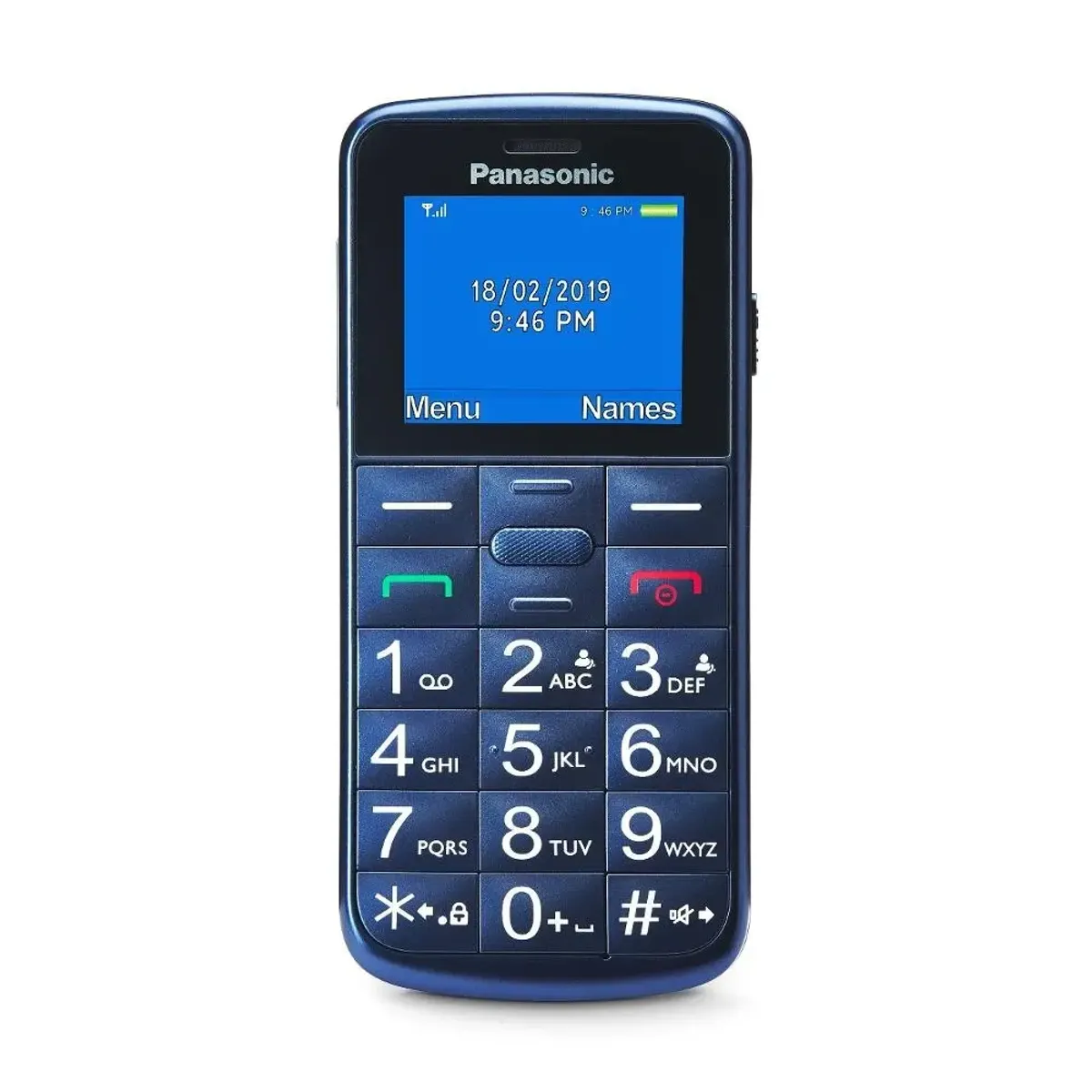 Panasonic KX-TU110EXC Mobiltelefon 1,77" dual SIM kék #1