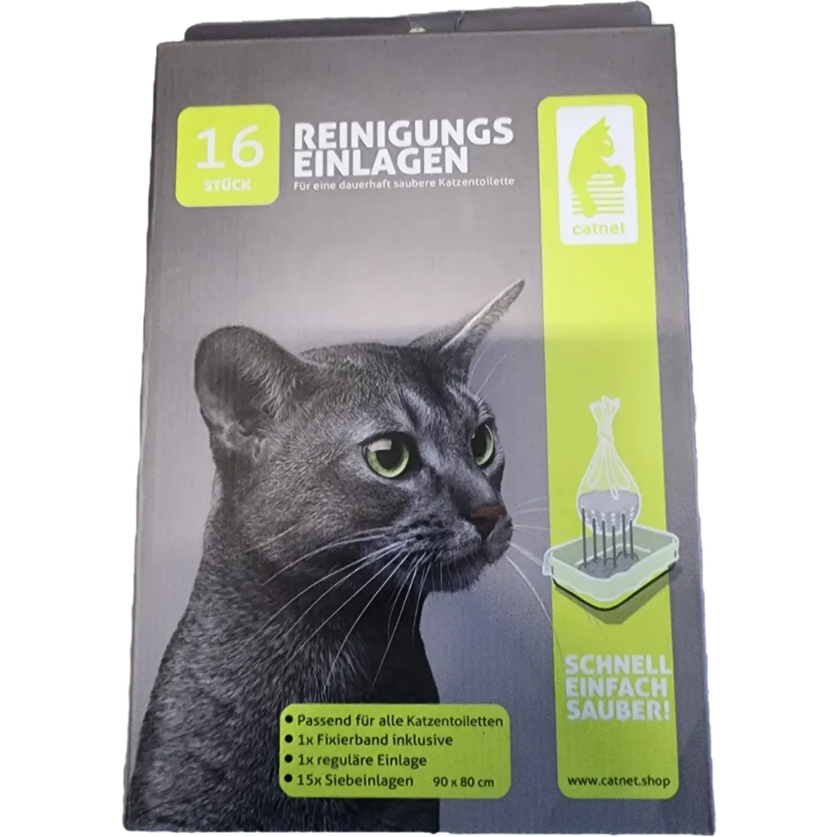 Catnet macska tisztítópárnák 16db-os 90x80cm #1