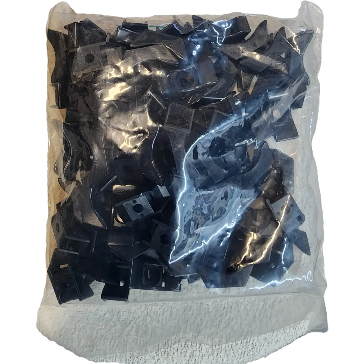 HD kábelkötegelő tartó 1/4"(M6) 0,72" WR 100 darabos csomag fekete #3