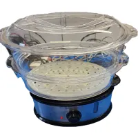 QILIVE Gőzölő Aszalógép 152874 800W 60p időzítő automatikus kikapcsolás vízszintjelző ezüst #1