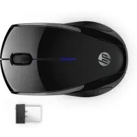 HP 220 Silent vezeték nélküli egér 1600 dpi kék led fekete #2