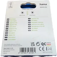 Hama 205182 FIC 1RCA alj toldóadapter #2