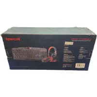 Redragon S101-BA-2 Combo Gaming billentyűzet egér egérpad és Headset csomag #3