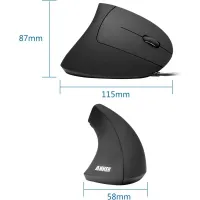 Anker A7851011 vertikális ergonomikus optikai egér #6