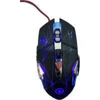 AGAY G15 gamer egér LED-es színváltós fekete