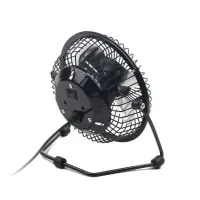 Gembird NF-03 USB asztali ventilátor Fekete #4