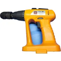 Akkus T.I.P Furó csavarozó akkumulátorral és töltővel sárga #2