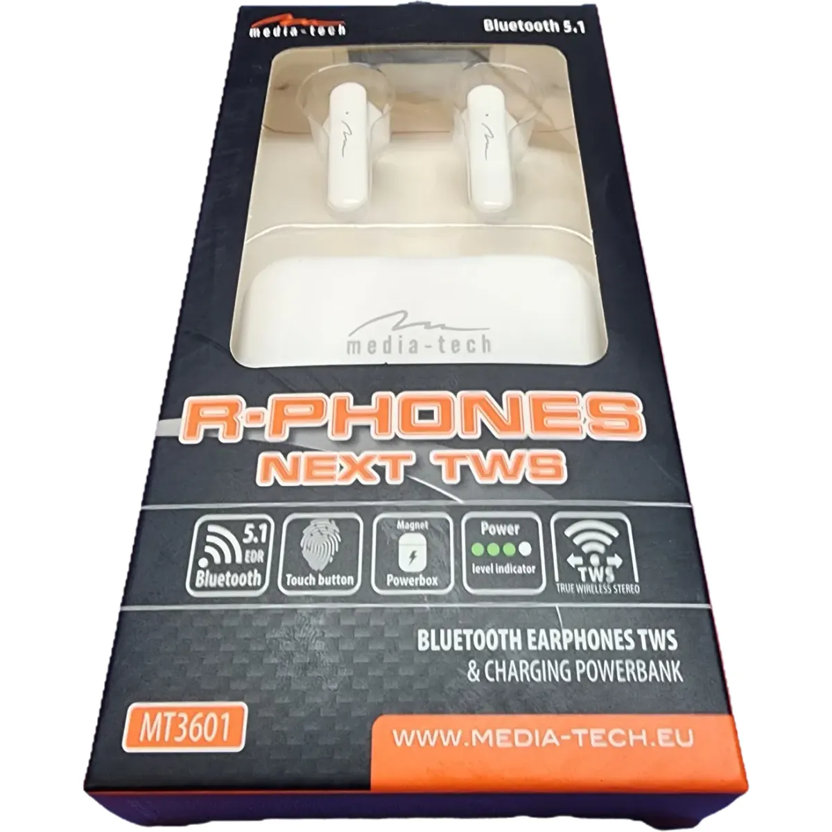 Media-Tech R-Phones Next TWS (MT3601W) Bluetooth fülhallgató fehér #4