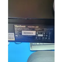 ViewSonic VG2239m-LED 22" Monitor TN 1920x1080 DVI VGA PIVOT VESA fekete #4