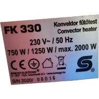 Somogyi Elektronic Home FK 330 konvektor #3