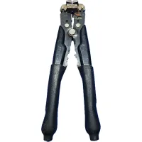 Krimpelő kábelblankoló vágó fogó fekete