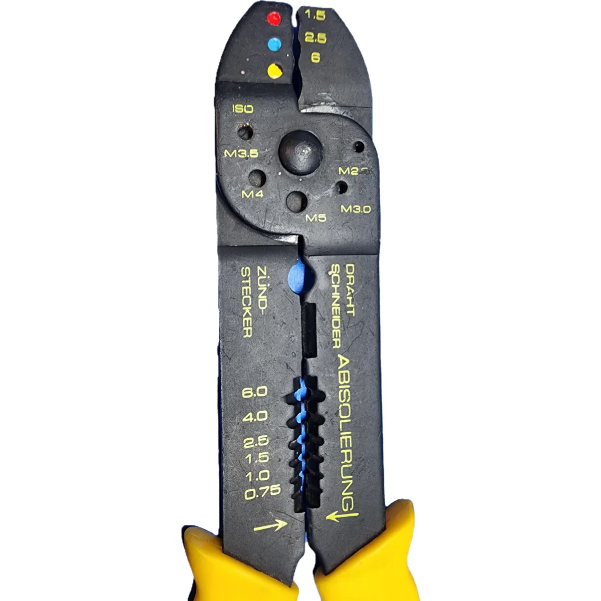 Krimpelő Saruzó fogó sárga #1