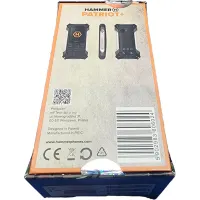 Hammer Patriot+ Mobiltelefon 2,4" 128MB Dual SIM 3G Csepp Víz Por Ütés álló hátlapi kamera fekete #3