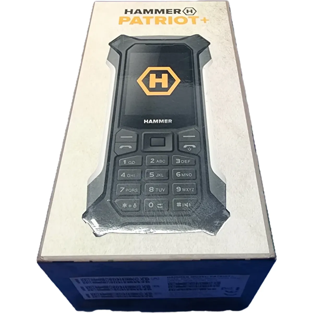 Hammer Patriot+ Mobiltelefon 2,4" 128MB Dual SIM 3G Csepp Víz Por Ütés álló hátlapi kamera fekete #4