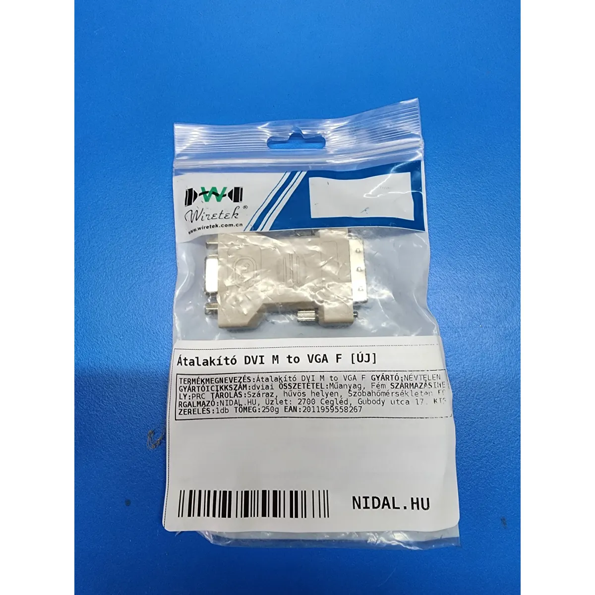 Átalakító DVI M to VGA F #1