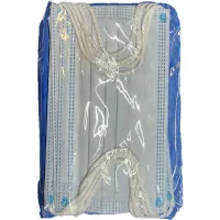 Orvosi arcmaszk 3 rétegű gumis kék 5db #2