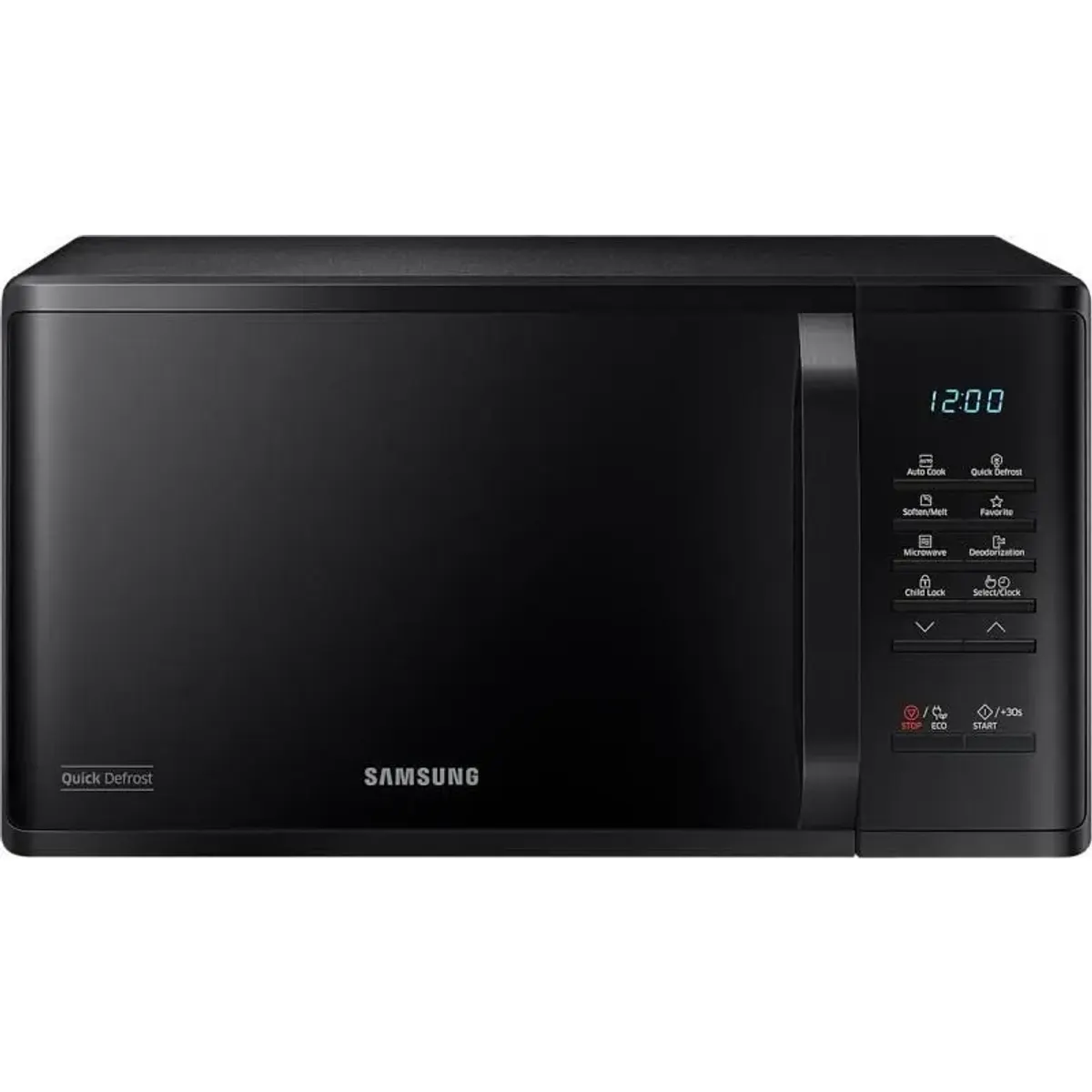 Samsung MS23K3513AK/EO Szabadonálló mikrohullámú sütő gyors kiolvasztás funkcióval 23 L fekete #1