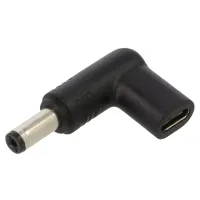 Akyga USB Type-C / 5, 5 x 2, 1 mm laptop adapter csatlakozó