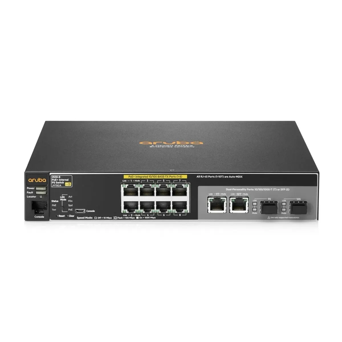 HPE Aruba 2530-8-PoE+ Switch (J9780A) #2