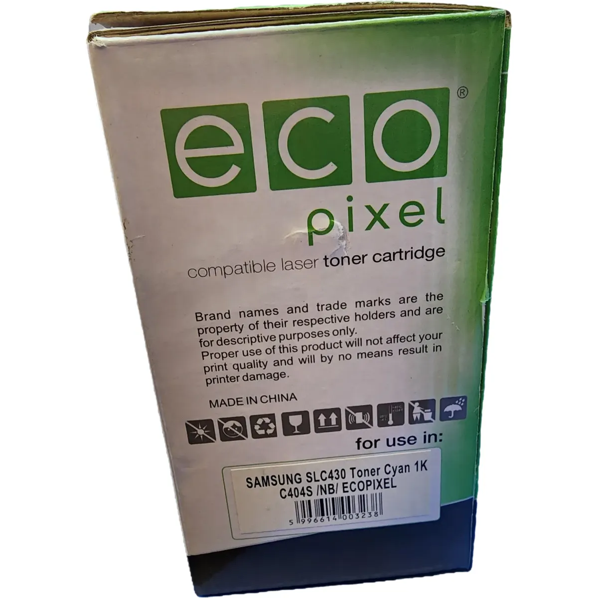 Ecopixel Utángyártott SAMSUNG SLC430 Cyan 1K C404S Toner #2