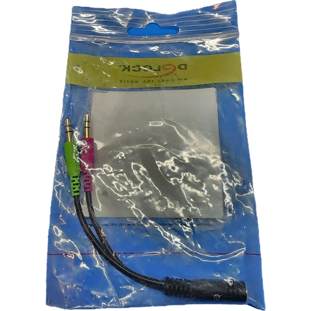 Delock 65459 sztereó jack anya 3.5mm 2x sztereó jack apa 3.5mm adapter #2