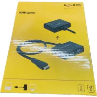 DELOCK Splitter HDMI 1x HDMI in 2x HDMI out 4K 30Hz #2
