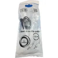 Gembird Jack stereo 3,5mm (3pin) - Jack stereo 3,5mm M/M audio kábel 1.2m fekete #2