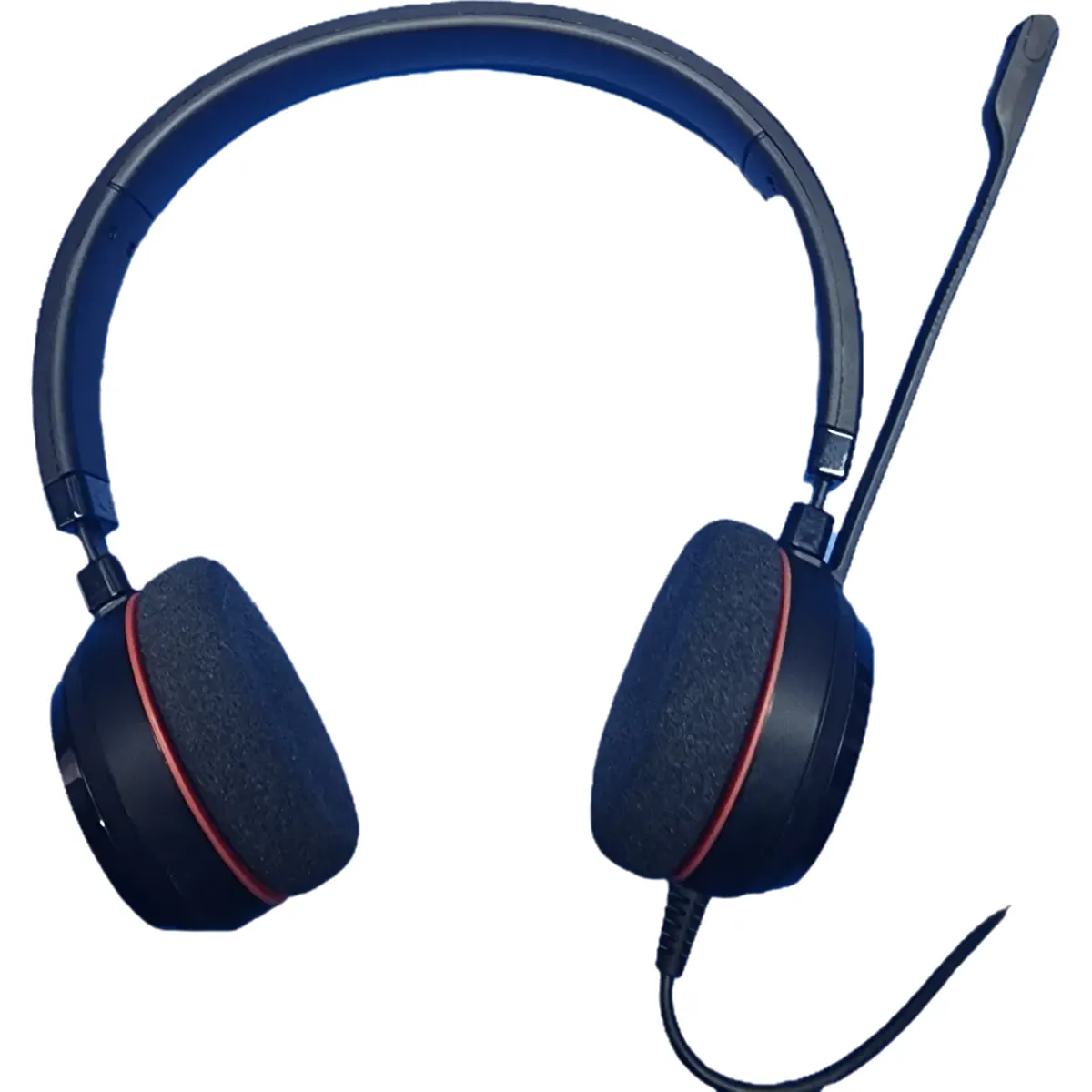 Jabra EVOLVE 20 MS stereo fejhallgató mikrofonnal fekete #1