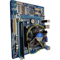 Gigabyte GA H61M-S1 REV 1.0 alaplap Core i3-2100 3.10GHz H61 1155LGA 1x4GB DDR3 Intel HD Graphics Félgép #3