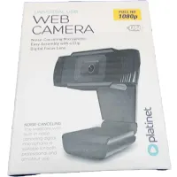 Platinet Full HD webkamera (PCWC1080) beépített digitális mikrofonnal fekete #2