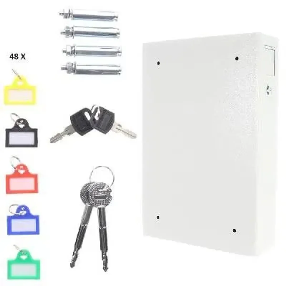 Comsafe Kulcstároló széf Keytronic 48db elektonikus zárral 300x450x110 szürke #4