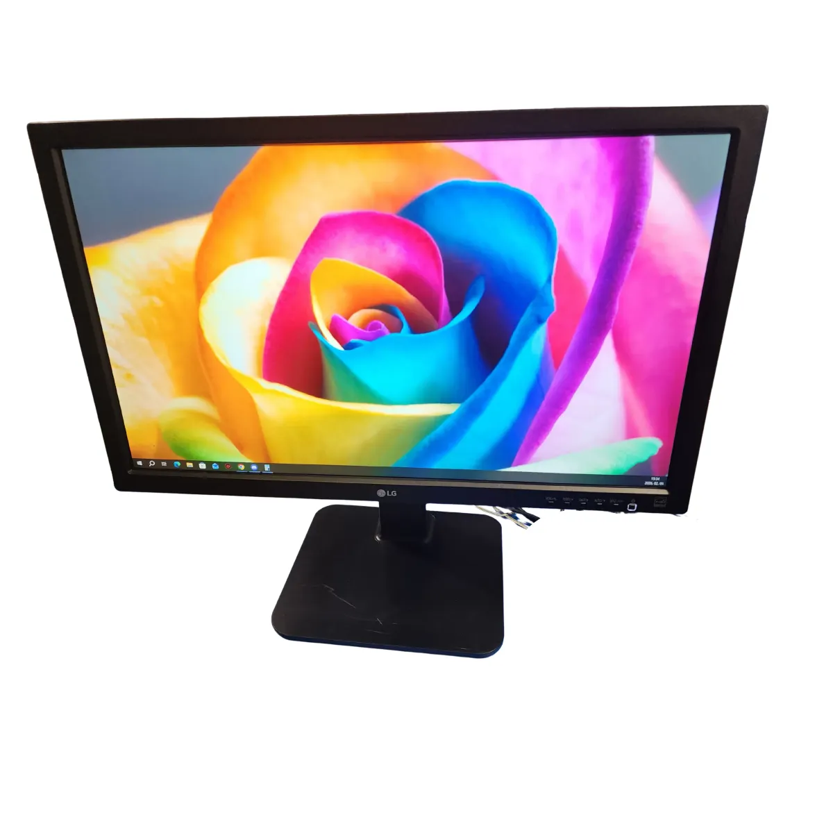 LG 24MB37PY-B 24" Monitor IPS 1920x1080 DP VGA DVI hangszóró USB VESA PIVOT fekete #1