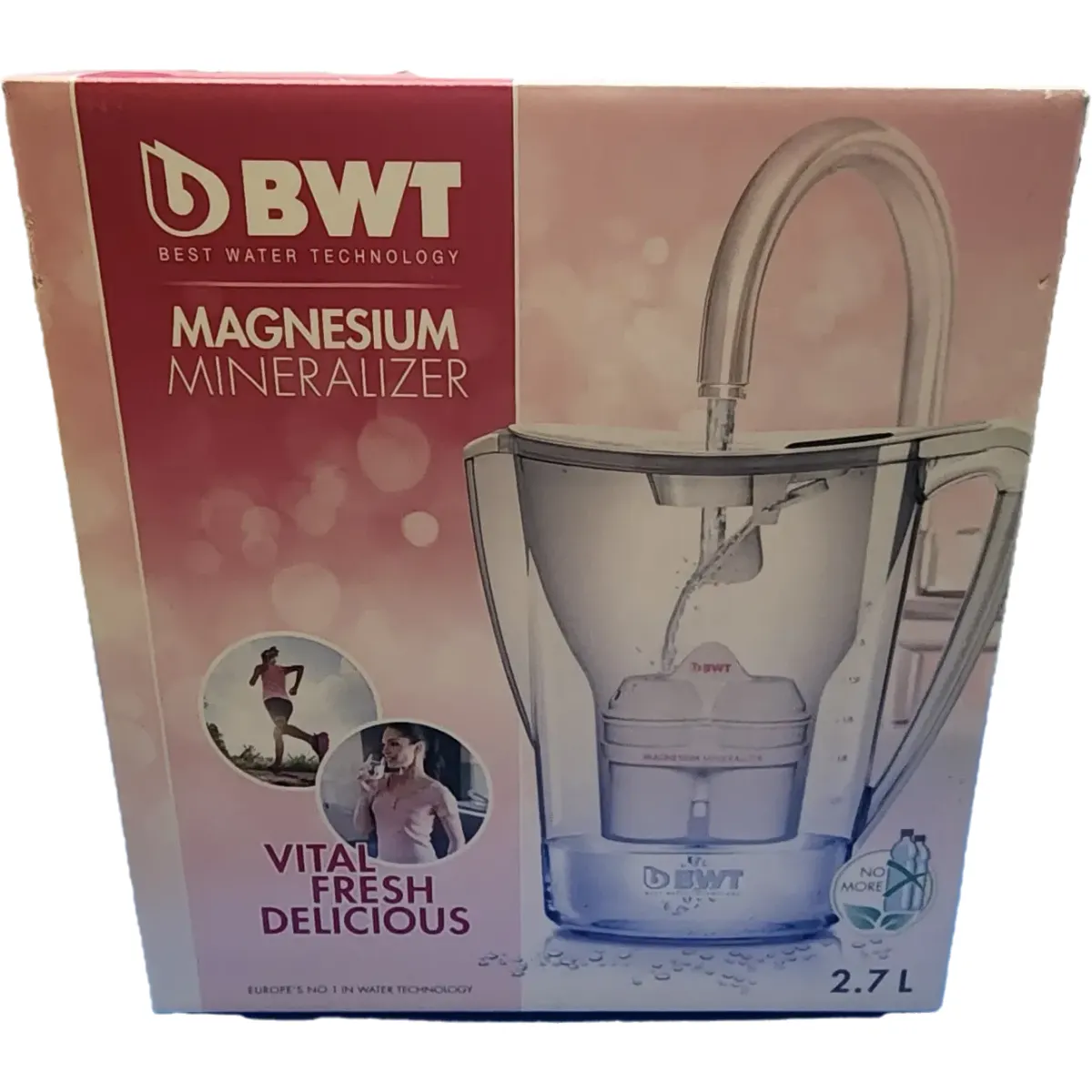 BWT asztali vízszűrő kancsó 2,7 liter fehér #3