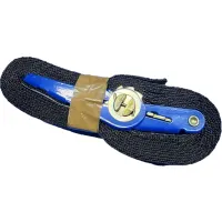 Állítható rögzítőpánt cink csattal gyorszárral 4m poliészter színes #3