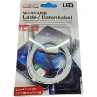 Delight 1m ledes micro-usb kábel #1