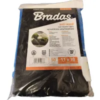 Bradas Talajtakaró geotextília fekete 50  0,8 m x 10m #1