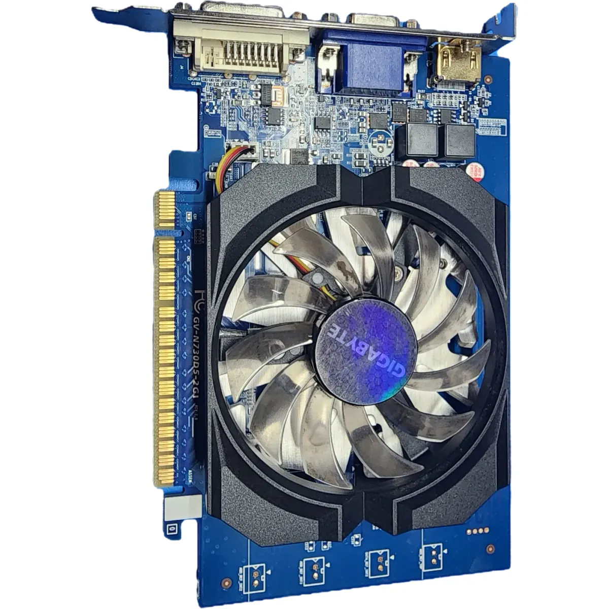 GIGABYTE GeForce GT 730 2GB GDDR5 64bit (GV-N730D5-2GI) Videokártya #1