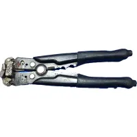 Krimpelő kábelblankoló vágó fogó fekete #3