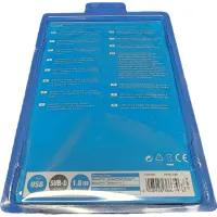 Vivanco USB-VGA adapter 1,8m fekete #2