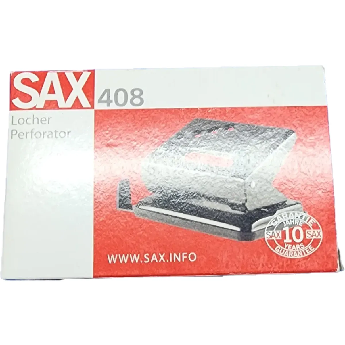 ICO SAX 408 lyukasztó piros #2