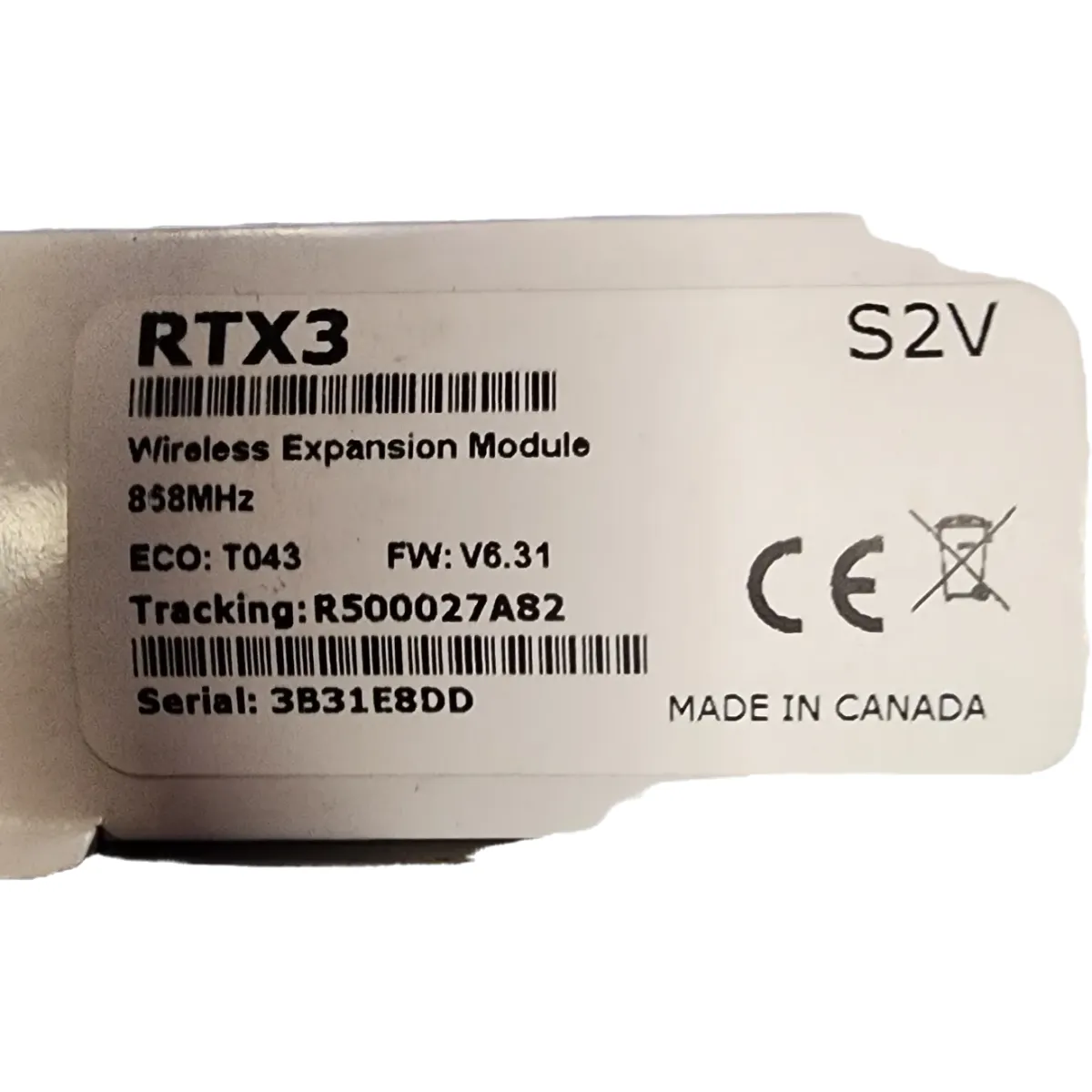 Paradox RTX3 32 vezeték nélküli zónás bővítőmodul #5